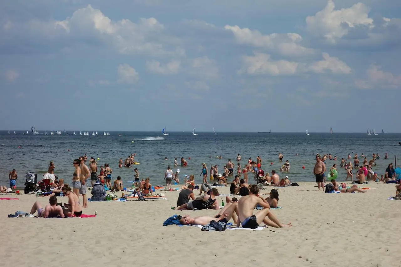 Apartament Apartament Bernadowska Lu B2 parter ogródek 800m morze Sopot