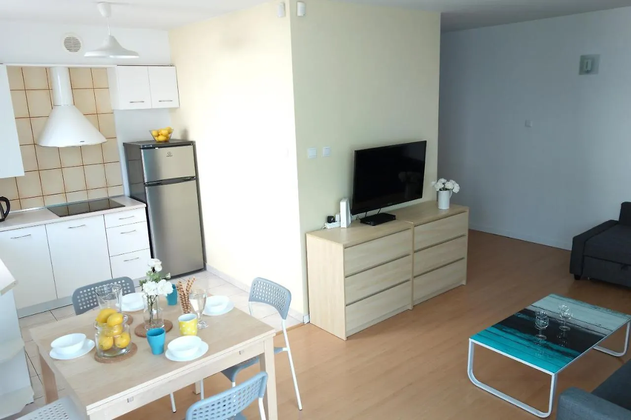 Apartament Apartament Bernadowska Lu B2 parter ogródek 800m morze Sopot