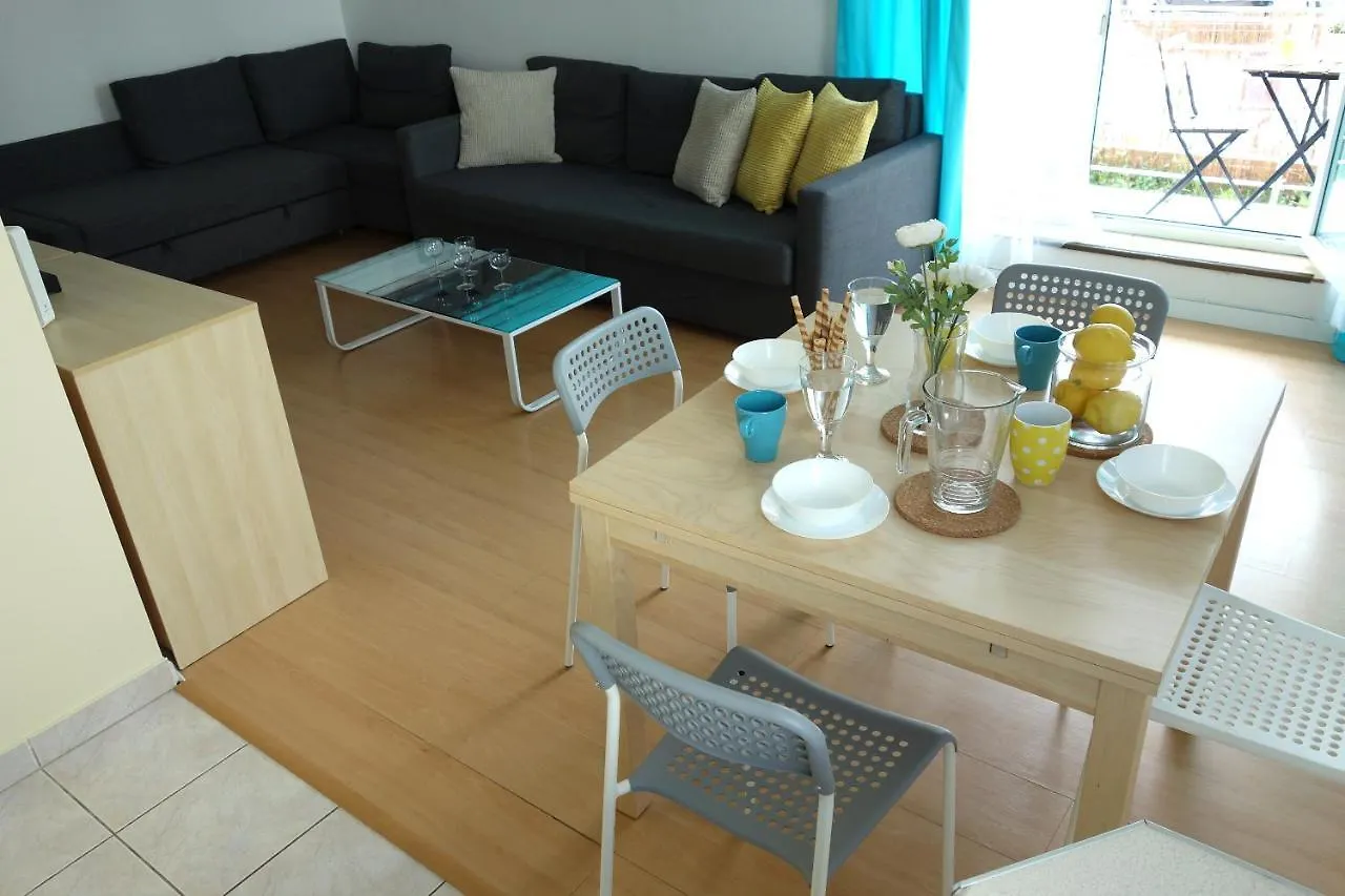 Apartament Apartament Bernadowska Lu B2 parter ogródek 800m morze Sopot